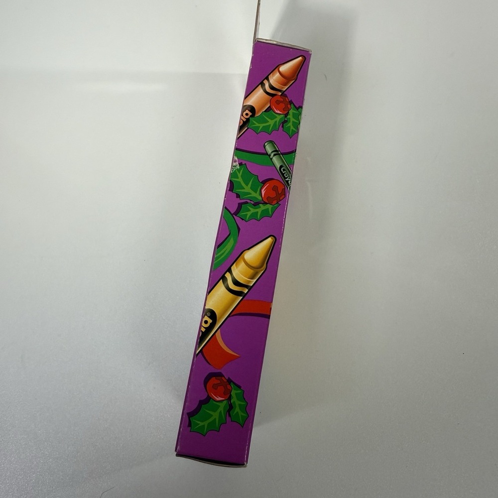 Vtg Crayola‎ Crayons Holiday Pack Christmas Bear Ornament 1996 NIB Collectible - Picture 9 of 10